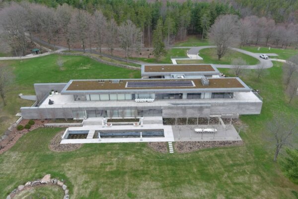 Bluewater Energy Solar Installation with Living Roof