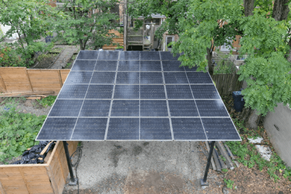 Bluewater Energy Solar Covered Car Port